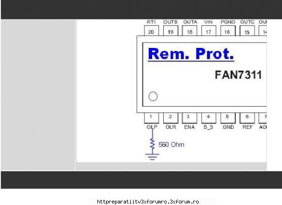 ANULARE PROTECTII INVERTOARE , MONITOARE SI LCD - FAN7311 Eliminar la protecci�n - ELECTRONICA DE LA A la Z !