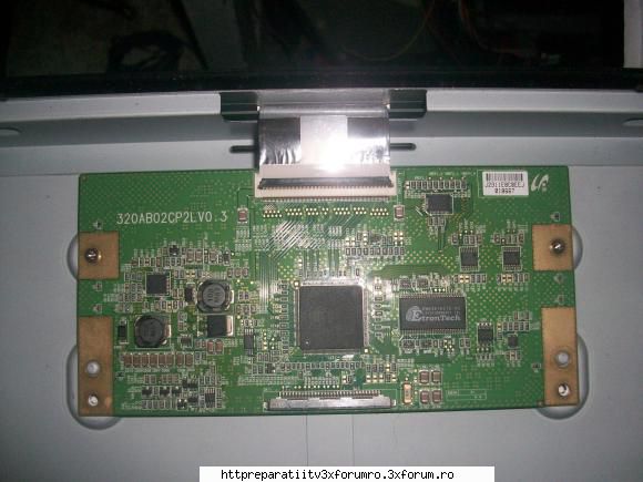 schimbare panel lcd - tv sharp lc32d12 ecran spart lg LC320WXN-SCB1 Am - ELECTRONICA DE LA A la Z !